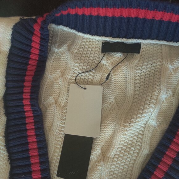 Dolls Kill Candystripper sweater OS New (size 2) oversized - Picture 3 of 4